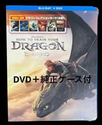 드래곤 길들이기 실사판 DVD + 정품 케이스 포함