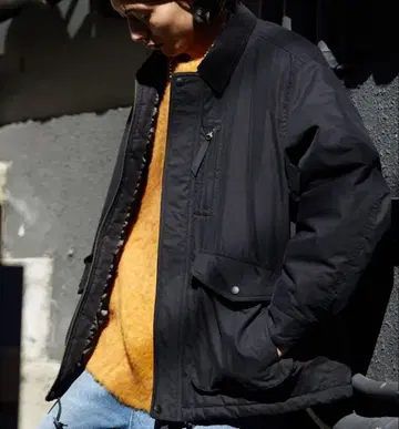 정가 16995엔 옷깃 코듀로이 절개 낚시용 자켓