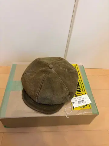 더 리얼 맥코이 8HU LEATHER WELDER CAP 헌팅 캡