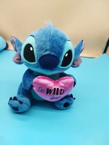 스티치 봉제 인형 I'm WILD about you 후555
