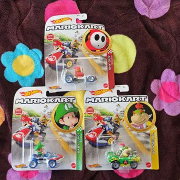 Hot Wheels 마리오 카트 3체 세트