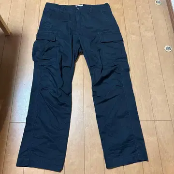 새상품급 AVIREX 아비렉스 카고 팬츠 블랙