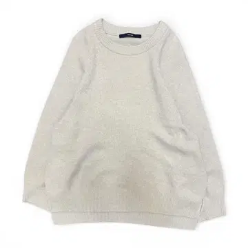 프레임워크 래글런 슬리브 와이드 풀오버 니트 아이보리