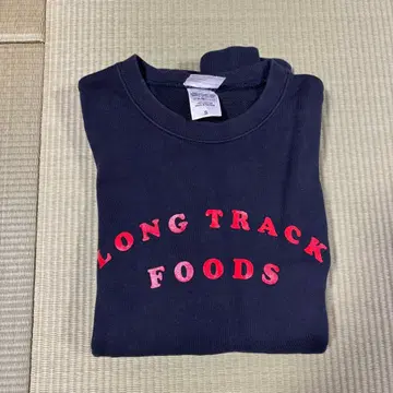 LONG TRACK FOODS 맨투맨 네이비