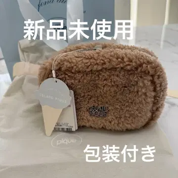 젤라또피케 보아 파우치 미사용 새상품