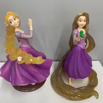 라푼젤 피규어 2체 세트 제일복권
