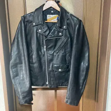 Schott NYC Perfecto 더블 가죽 자켓 블랙