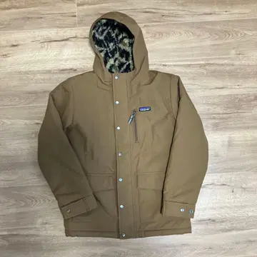 patagonia 브라운 후드 부착 자켓
