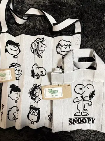 스누피 PLAZA 한정판 KNT365 백 묶음 판매 완판템