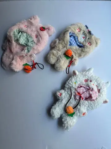 15cm 봉제 인형용 인형옷 3세트 새상품