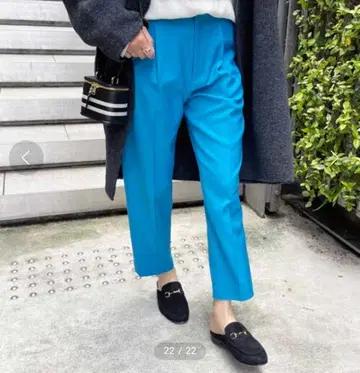 새상품 스픽 앤 스팬 PL/WO 트윌 테이퍼드 팬츠