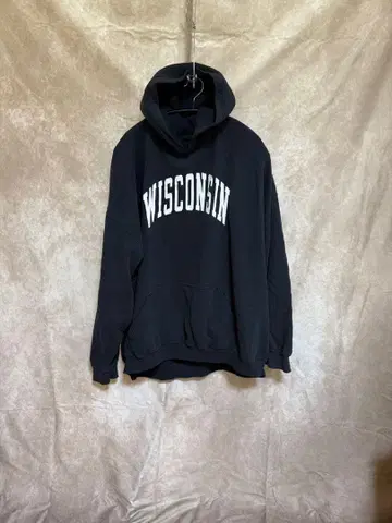 칼리지 후드티 Wisconsin GILDAN