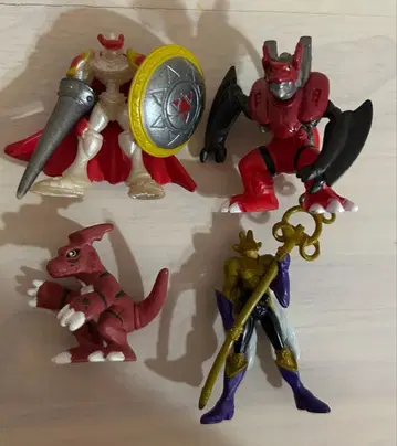 초레어 해외 디지몬 피규어 세트