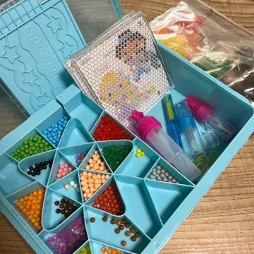 아쿠아비즈 DIY완구 수납 박스