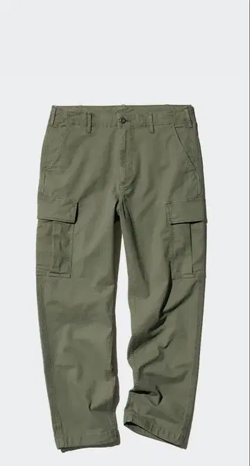 UNIQLO 유니클로 카고 팬츠 올리브 그린