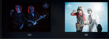 B'z 포스터 회장 한정 STARS 2023 A+B 세트 증정 포함