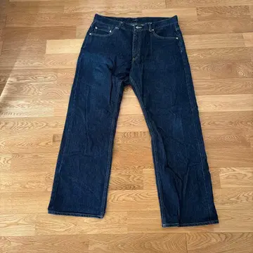 TOMMY XL 다크 블루 스트레이트 데님