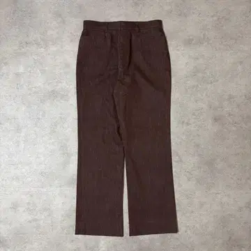 스트레이트 팬츠 브라운 성숙 캐주얼 깔끔한 여성용 S~M 상당