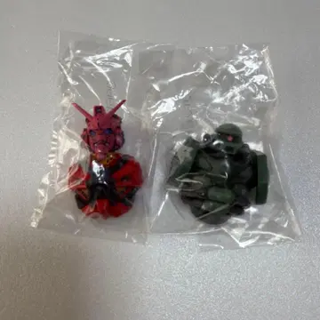 제일복권 기동전사 Gundam 지크 액스 마그넷 빨간색 건담 자쿠