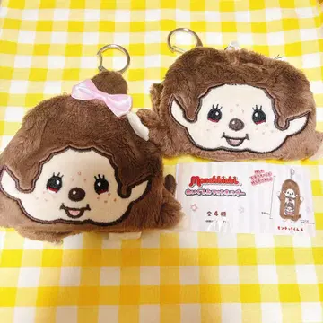 몽치치 봉제인형 사진 홀더 가챠 몽치치