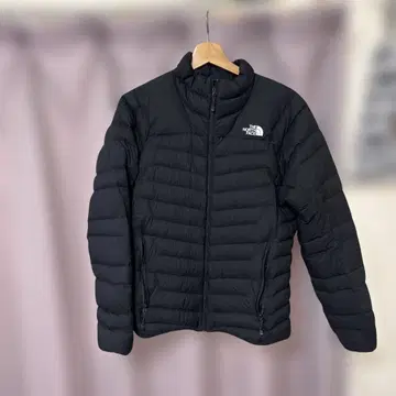 THE NORTH FACE 블랙 경량 다운 자켓