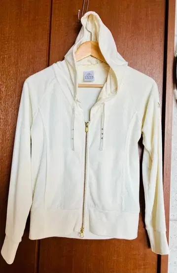 adidas 화이트 풀 집업 후드티