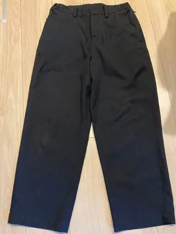 521072 PWA 팬츠 M 블랙 슬랙스 p04c001-pt01