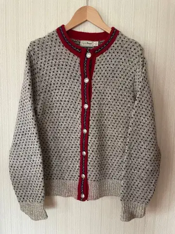 LL Bean USA제 바즈 아이 가디건