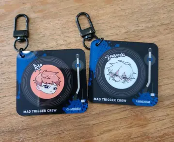 아오히츠기 사마토키, 부지마 메이슨 리오, 생큐마트 랜덤 DJ 키링