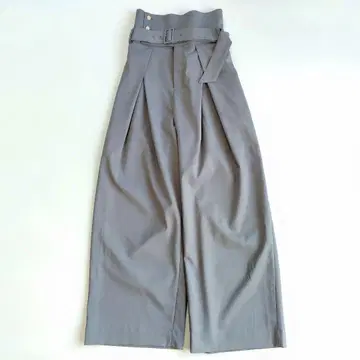 미사용 새상품급 24년산 프레이 아이디 2way 슈퍼 하이웨스트 팬츠 1