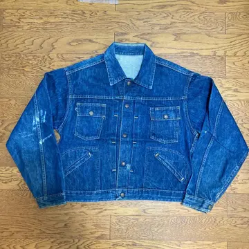 빅 사이즈 스토어계 2nd 타입 데님 자켓