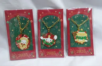 참 2025 크리스마스 산리오 한정판 3개 세트 시나모롤 푸딩