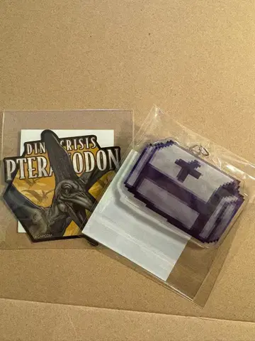 디노 크라이시스 복권 아크릴 키링