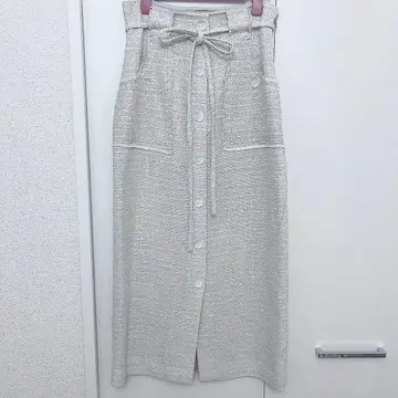 [ 완판템 ] 미 실루엣 컷팅 포켓 스커트