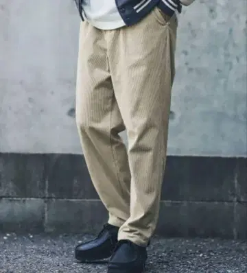 어반 리서치 써니 라벨 테이퍼드 코듀로이 팬츠