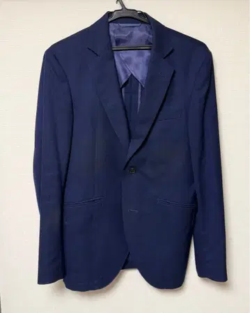 KATHARINE HAMNETT 네이비 테일러드 자켓