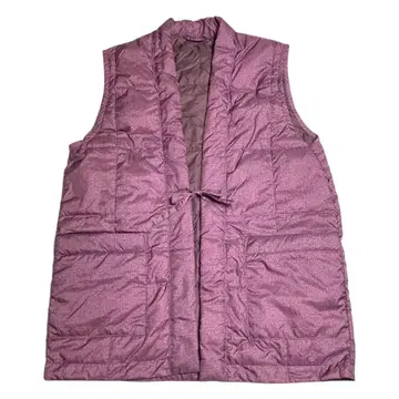 여성용 짱짱코 퀼팅 한텐 베스트 다운 80% 함유