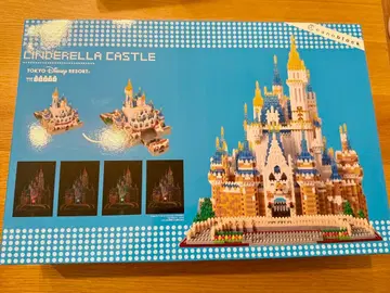 도쿄 디즈니 리조트 신데렐라 성 나노 블록