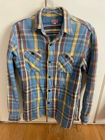 빔즈 beams 플란넬 셔츠 M