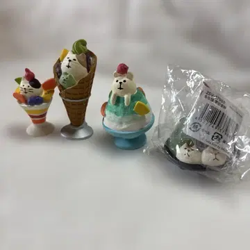 아이스크림 빙수 피규어 세트