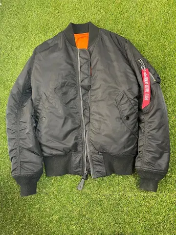 ALPHA MA-1 블랙 플라이트 자켓