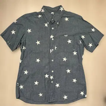 SOPHNET. 별 패턴 반팔 셔츠 S