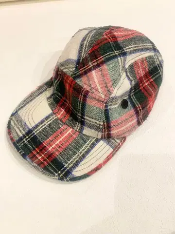 90's USA제 타탄 체크 제트캡 엘엘빈 파타고니아 몽벨