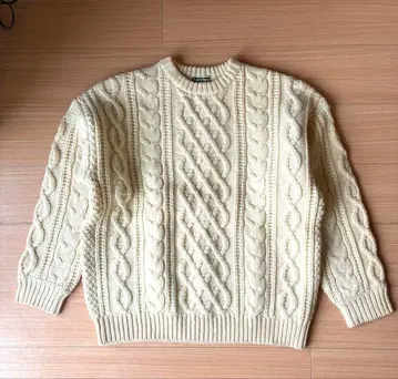 FREAK'S STORE 피셔맨 크루넥 니트 오버 사이즈