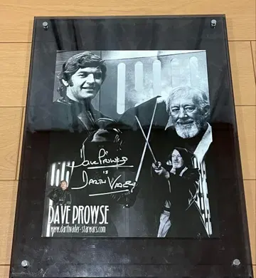 데이비드 프라우스 사인 다스 베이더 스타 워즈