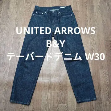 UNITED ARROWS 테이퍼드 데님 W30