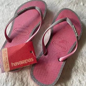 [ 브라질 구매 ] 하와이아나스 핑크 비치 샌들