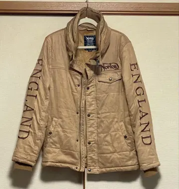 Norton 패딩 자켓 카멜 남성용 L 사이즈