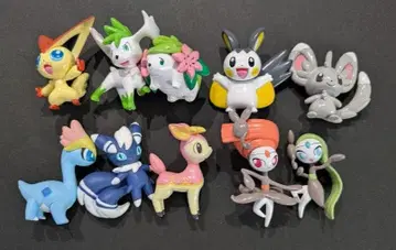 포켓몬 몬코레 10체 멜로엣타 셰이미 외