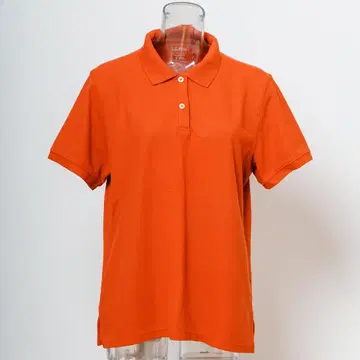 [ 거의 새상품 ] LLBean ( 엘엘빈 ) 반팔 피케 셔츠 오렌지 M